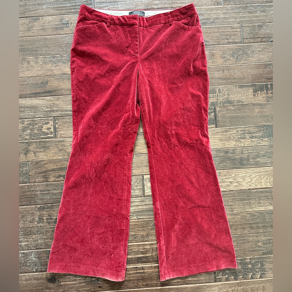 Body by Victoria Christie Fit bootcut velvet pants 16 36/30